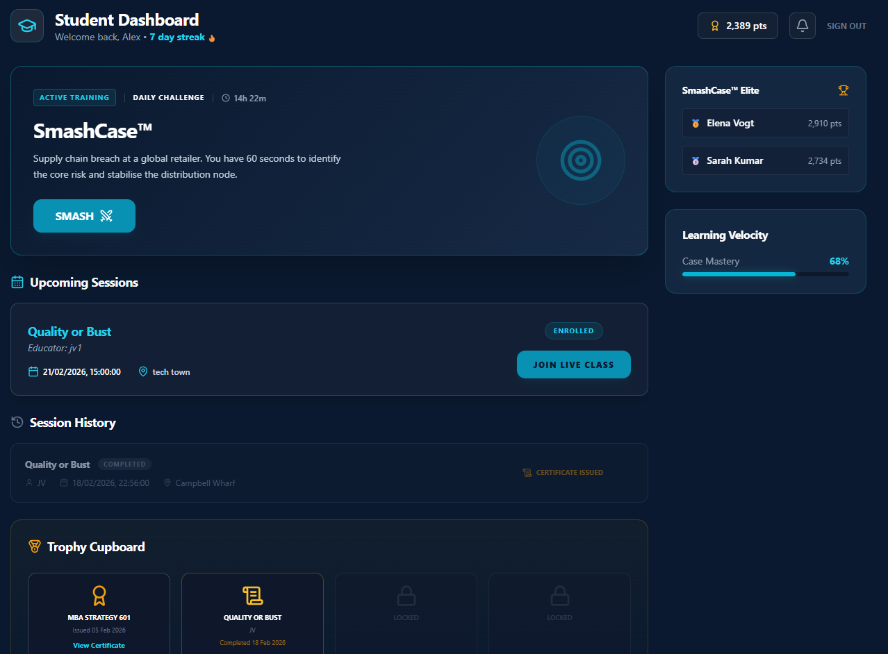 Student Dashboard
